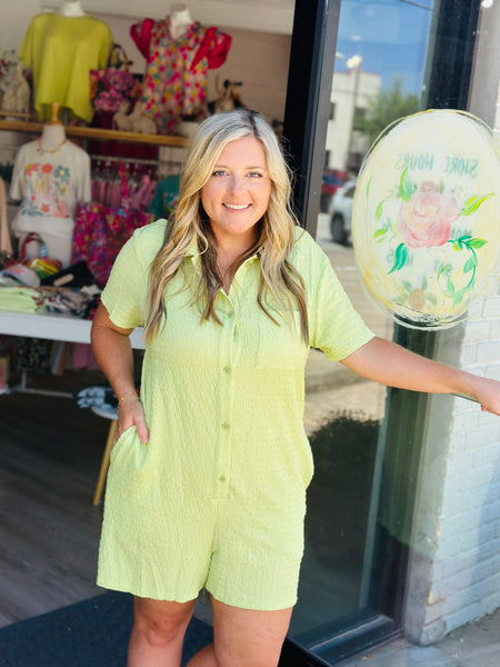 Key Lime Romper