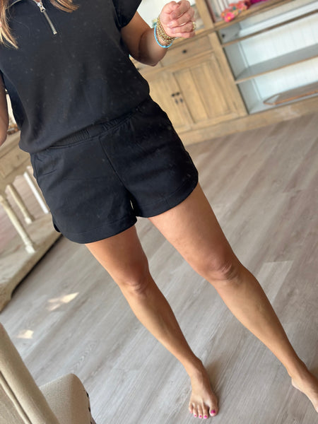 Black Luxe Short