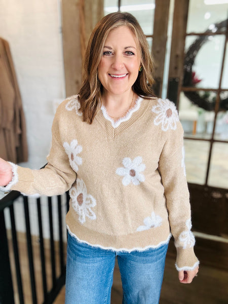 Flower Sweater