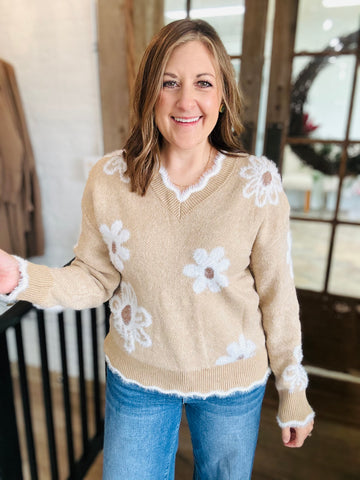 Flower Sweater
