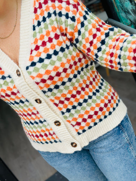 Dotty Cardigan