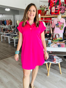 Rose Shift Dress