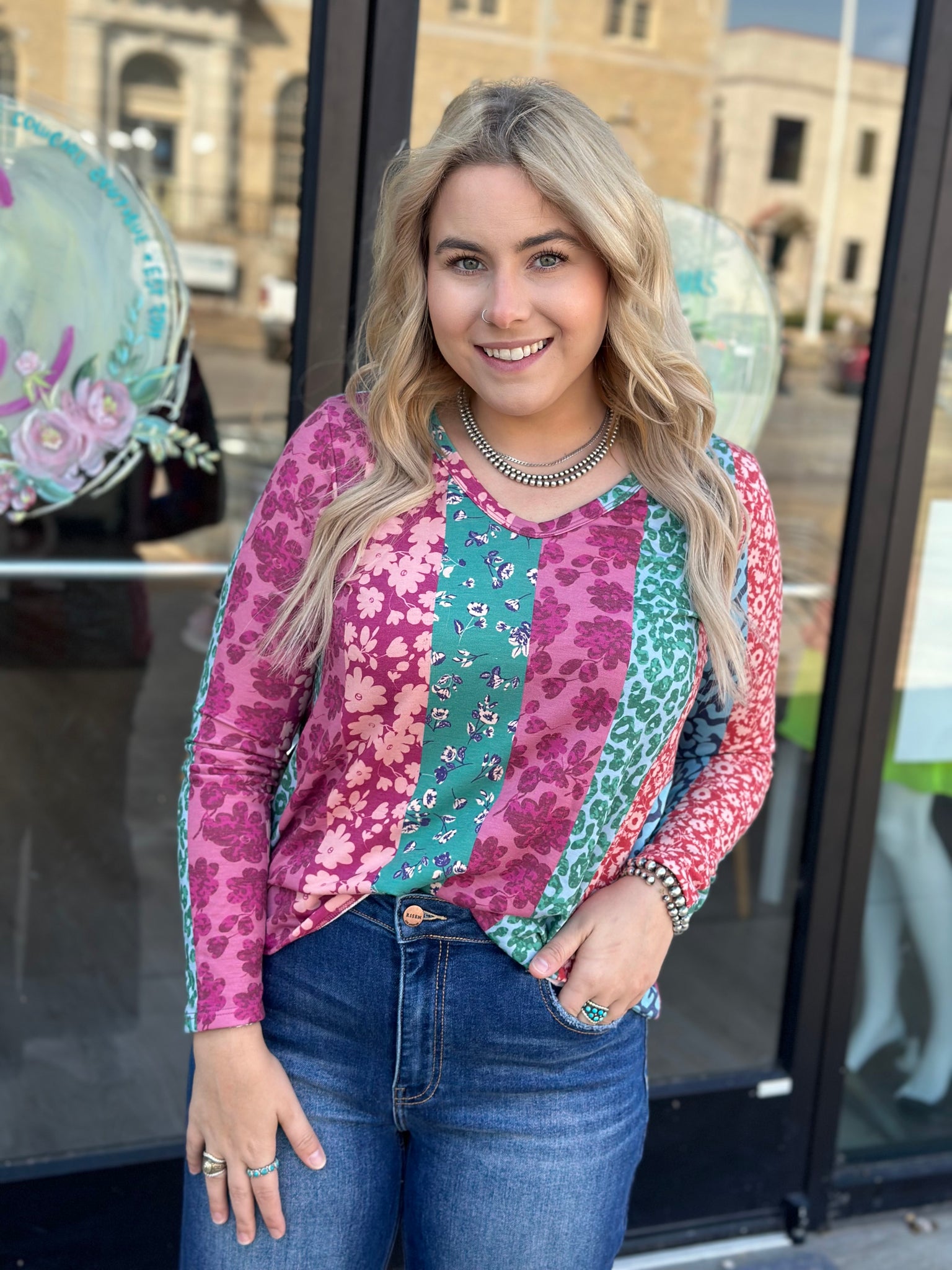 Remi Top in Magenta