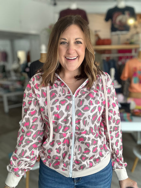 Leopard Hoodie