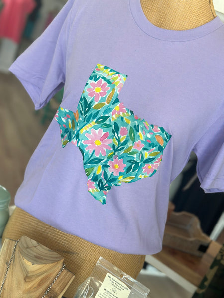 Colorful Floral Texas