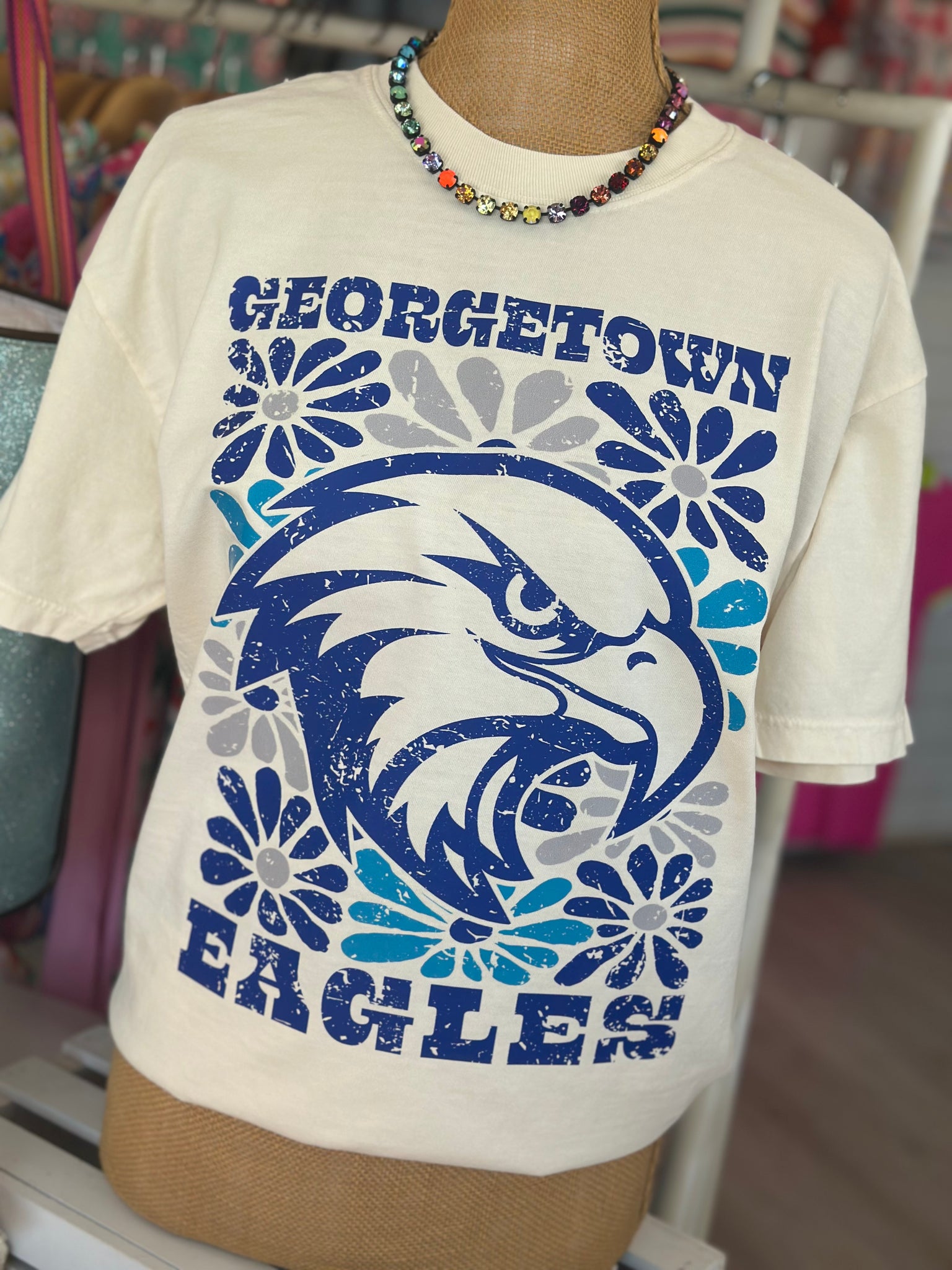 Floral Game Day: Georgetown Eagles