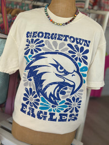 Floral Game Day: Georgetown Eagles