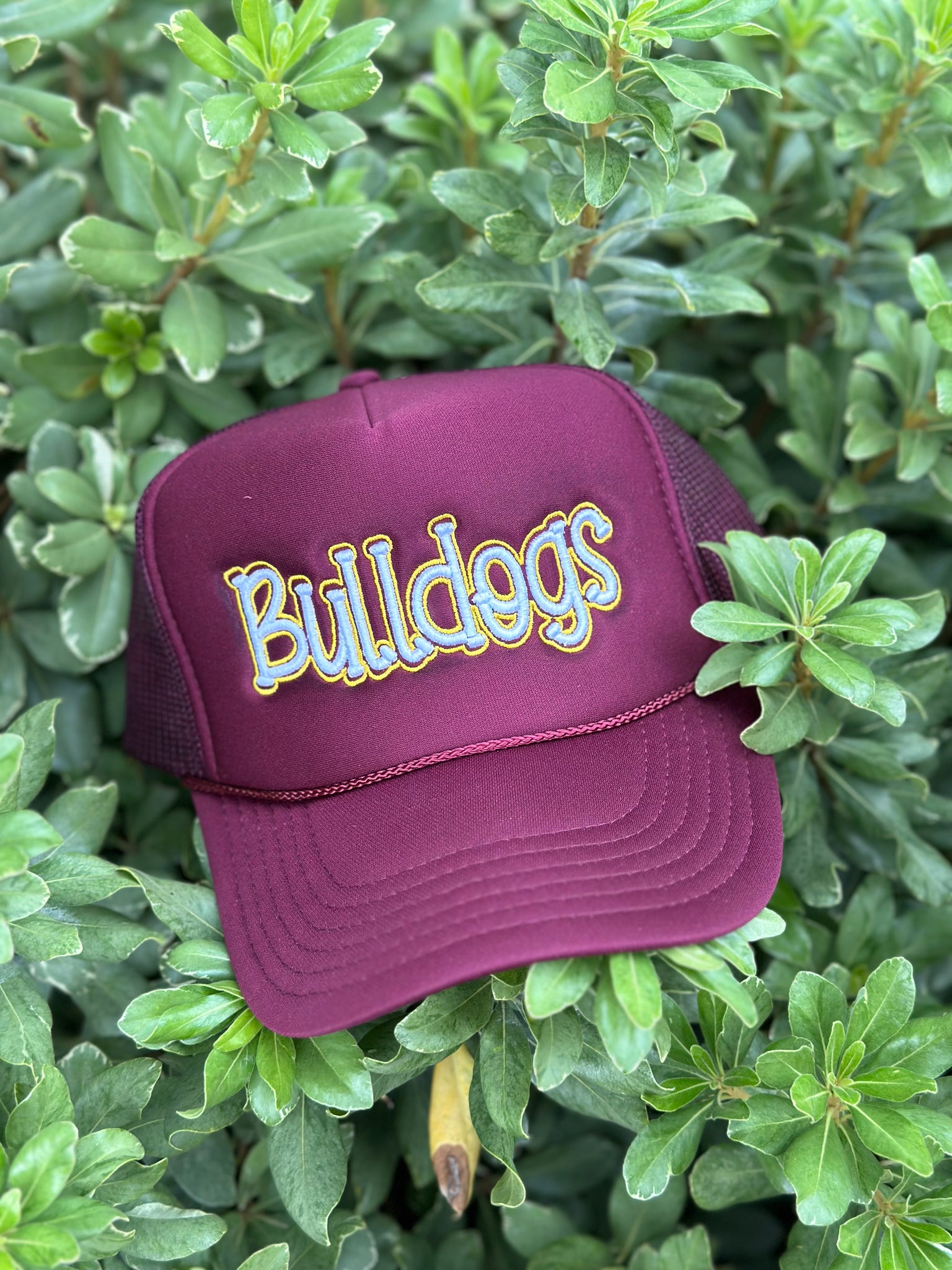 Bulldogs Puff Cap