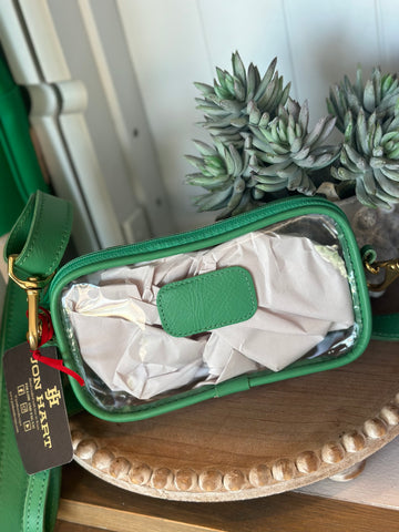 Clear Crosslet in Shamrock Leather