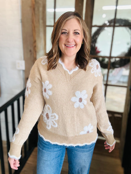 Flower Sweater