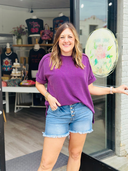 Timeless Top in Purple