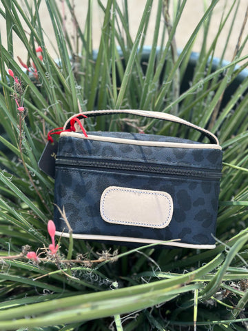Mini Make-up Case in Dark Leopard