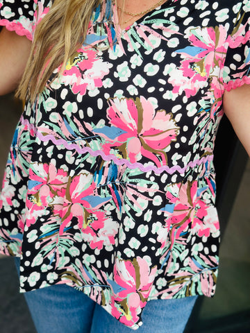Floral Ric Rac
