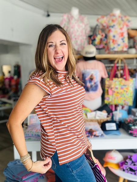 Basic Stripe Top in Rust