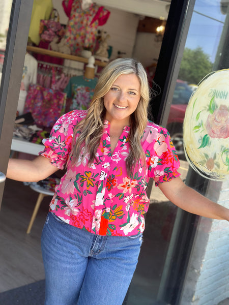 Finley Floral Top