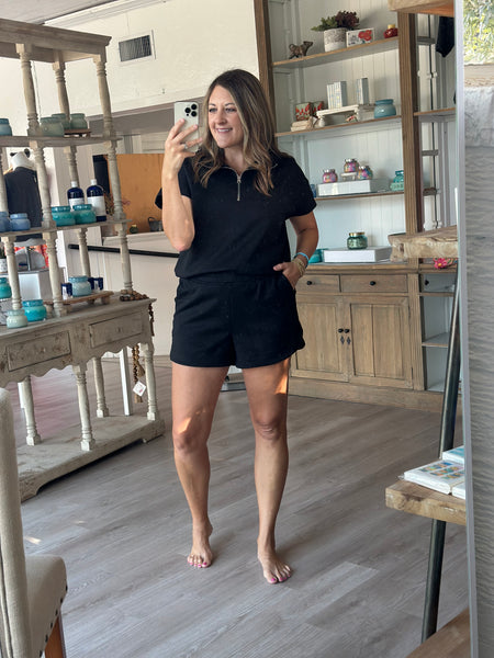 Black Luxe Short