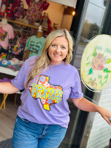 Wisteria Texas Tee