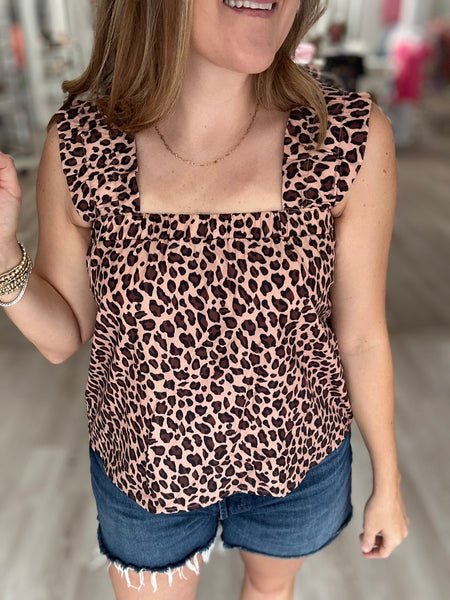 Leopard Tank Top
