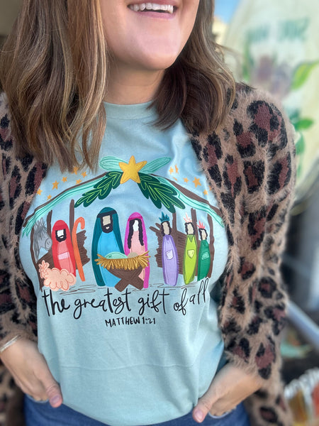 The Greatest Gift of All - Dusty Blue