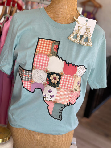 Quilted Texas Tee