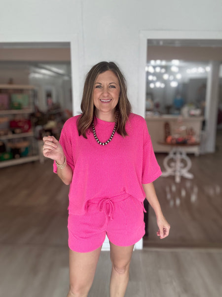 Getaway Top Pink