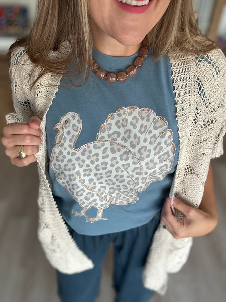 Leopard Turkey Tee
