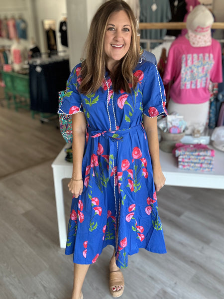 Floral Midi Dress
