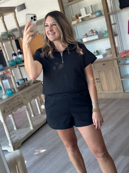 Black Luxe Short