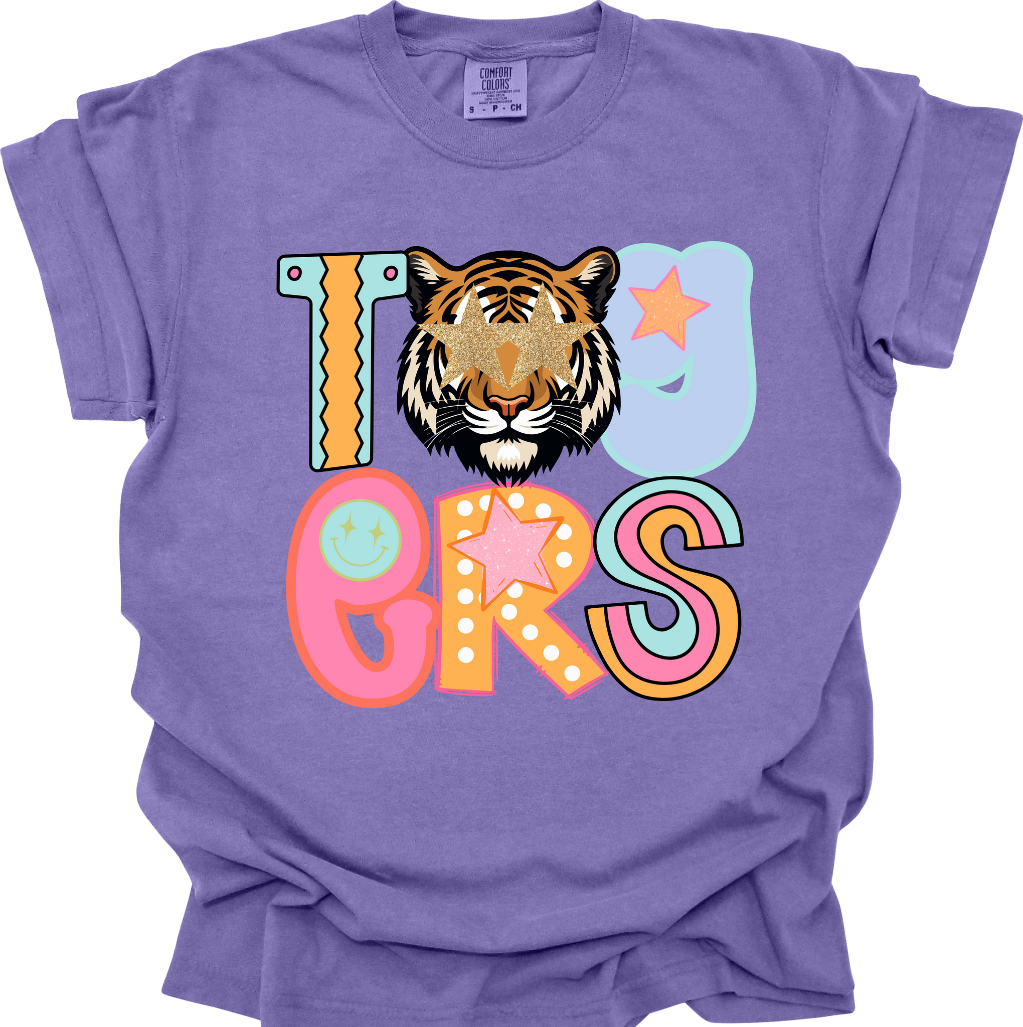 Star of the Show 2.0 - Tigers on Purple