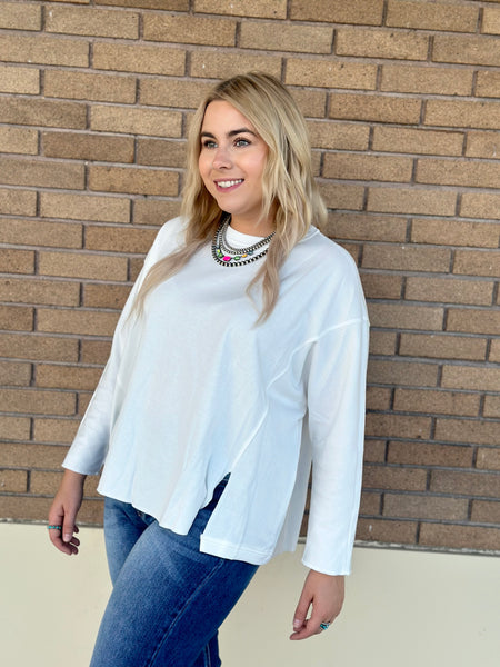 Lovely White Long sleeve