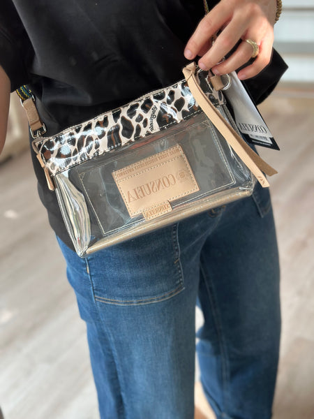 Clear Mona Midtown Crossbody