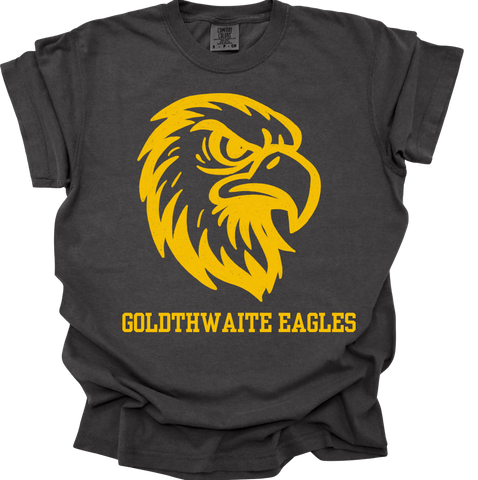 Fierce Mascot - Goldthwaite Eagles (Gold on Pepper)