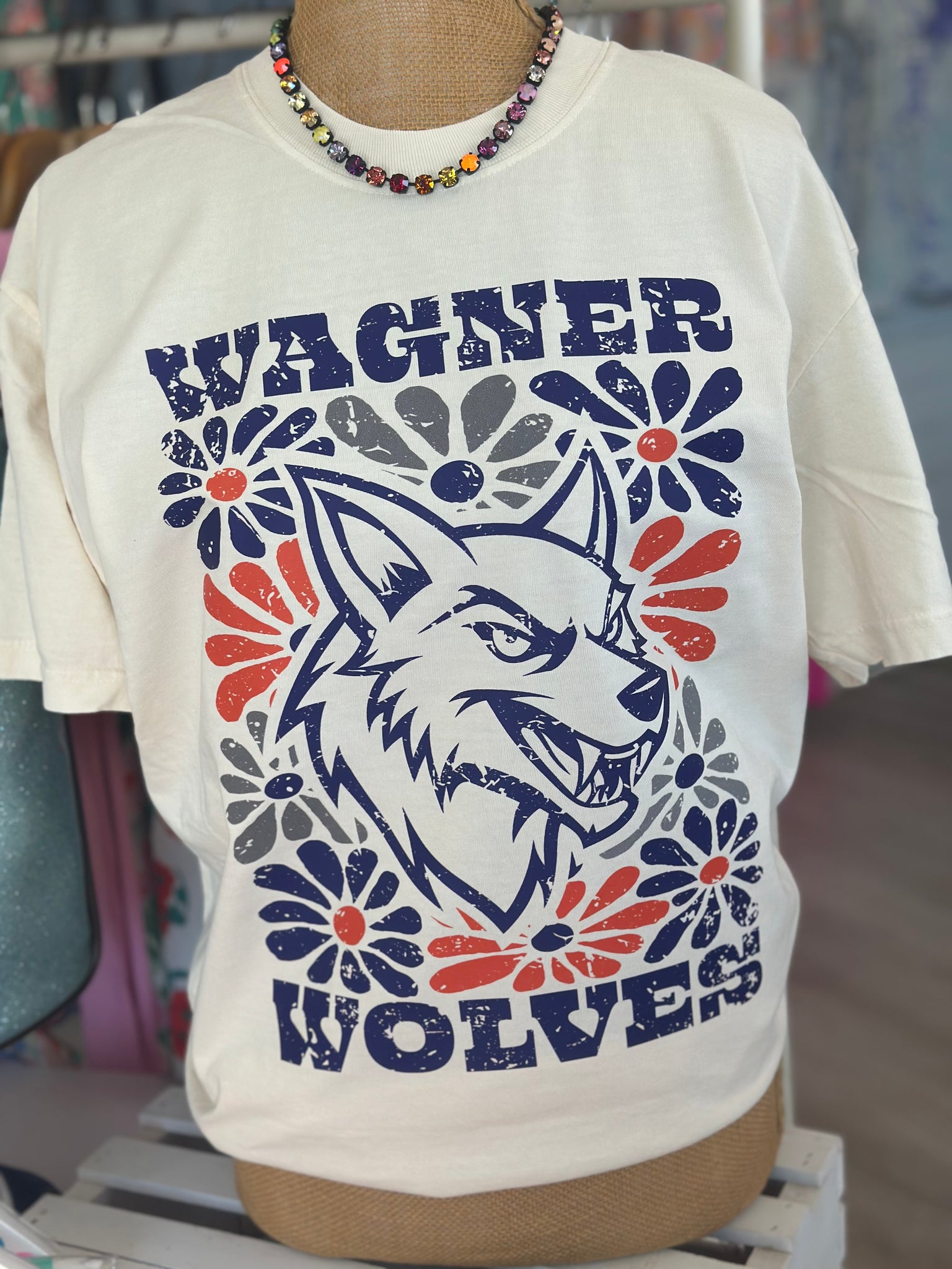 Floral Game Day - Wagner Wolves