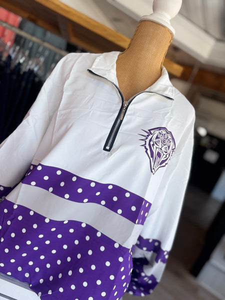 Thrall Tigers Polka Dot Pullover