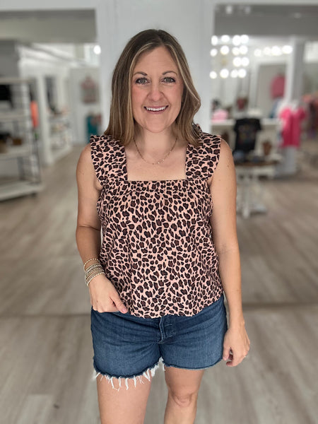 Leopard Tank Top