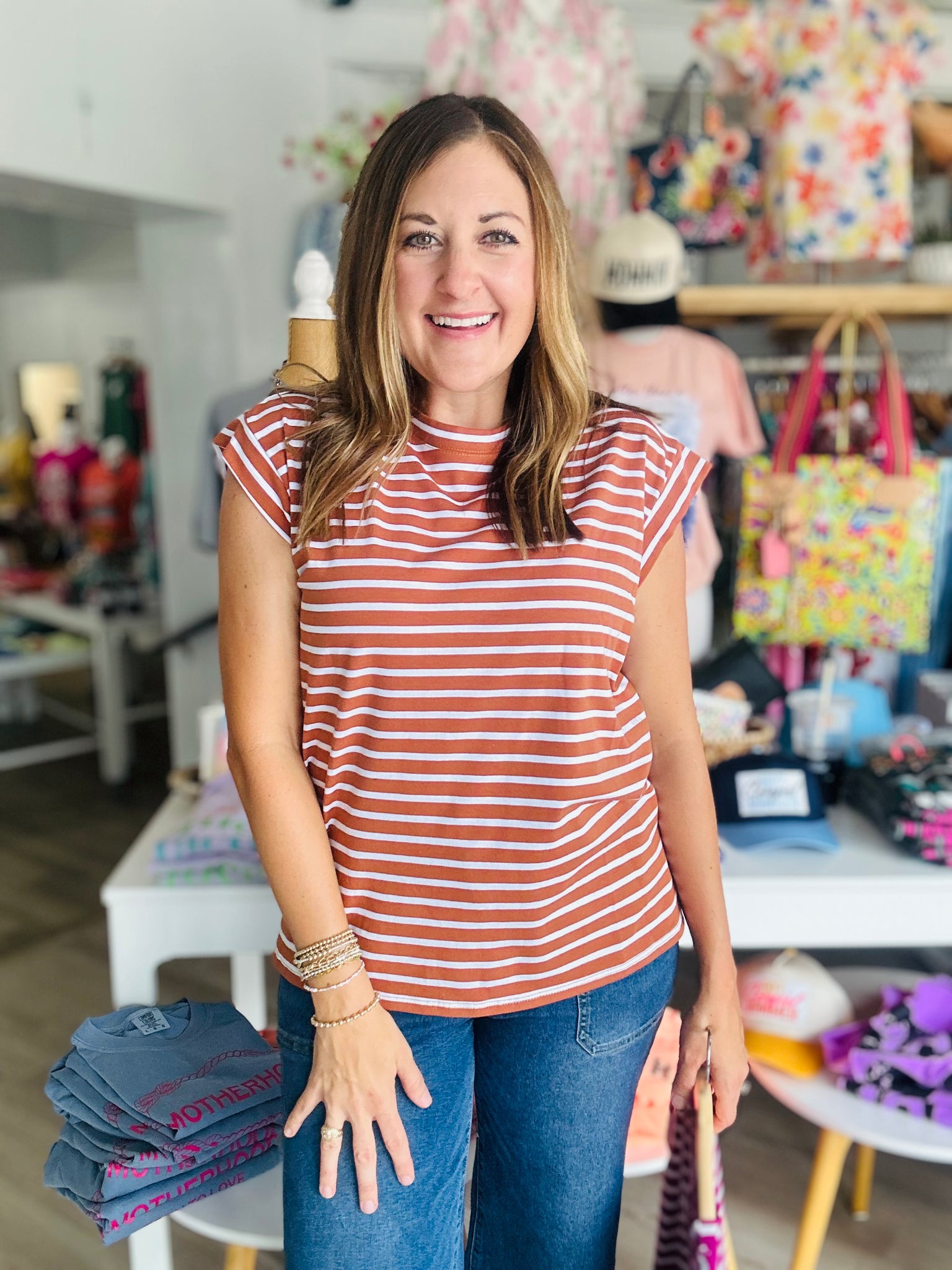 Basic Stripe Top in Rust