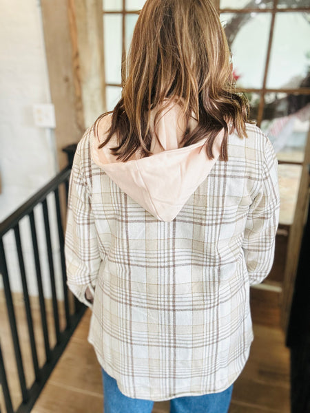 Khaki Plaid Jacket
