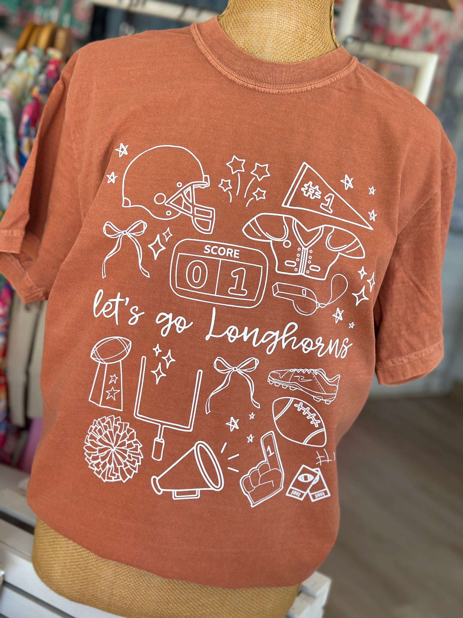 Let’s Go Orange + White
