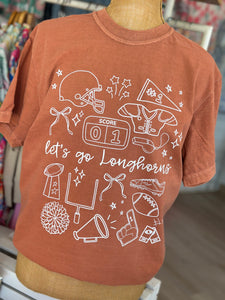 Let’s Go Orange + White