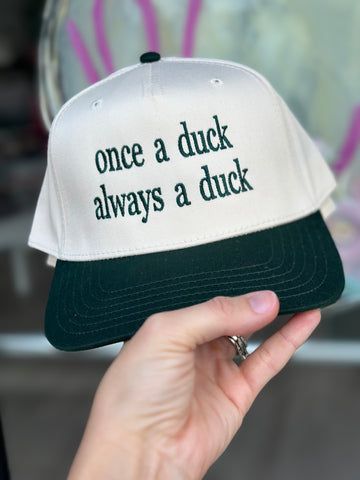 Once a 🦆 … cap