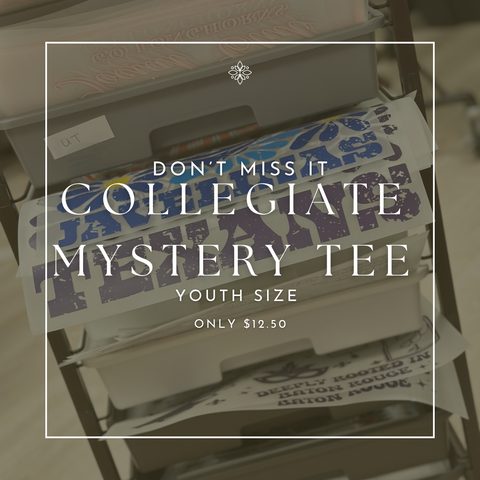 Collegiate Mystery Tee - Kids