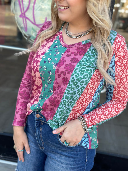 Remi Top in Magenta