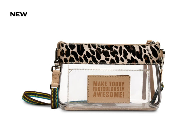 Clear Mona Midtown Crossbody