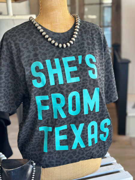 She’s from Texas - Turquoise