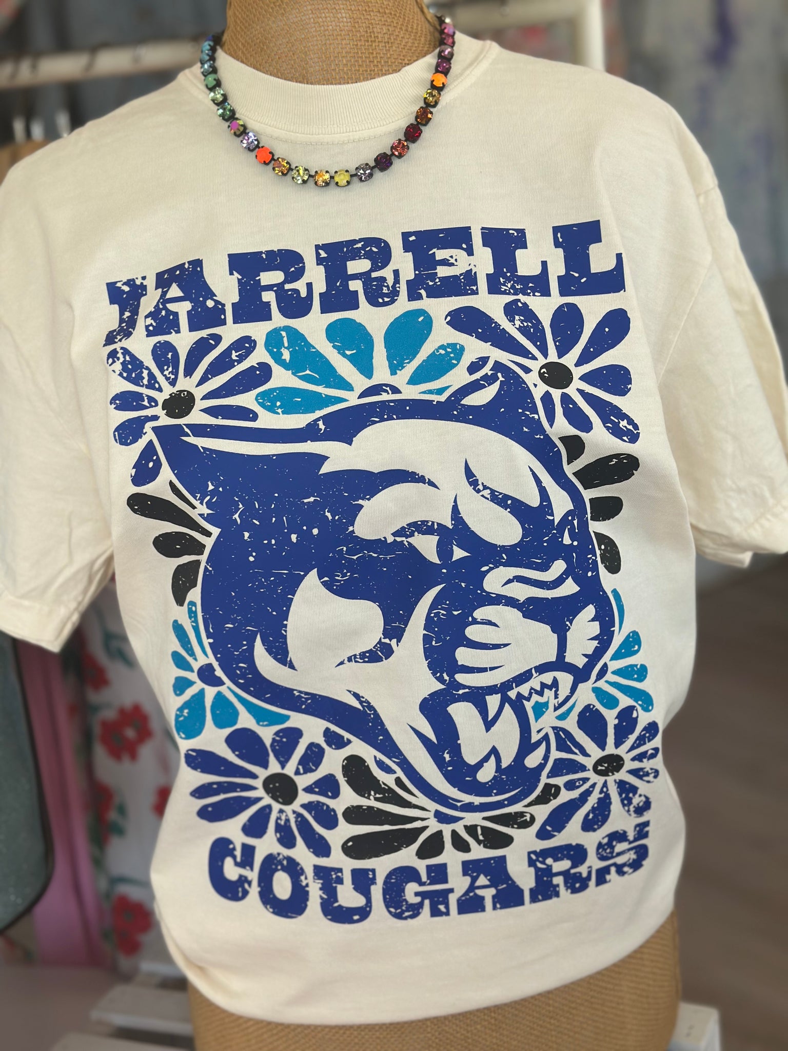 Floral Game Day - Jarrell Cougars