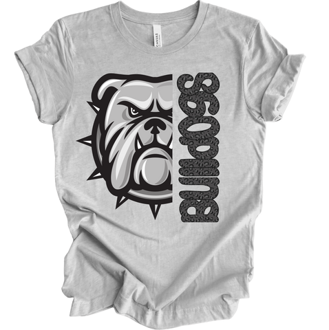 We are the Bulldogs on Grey