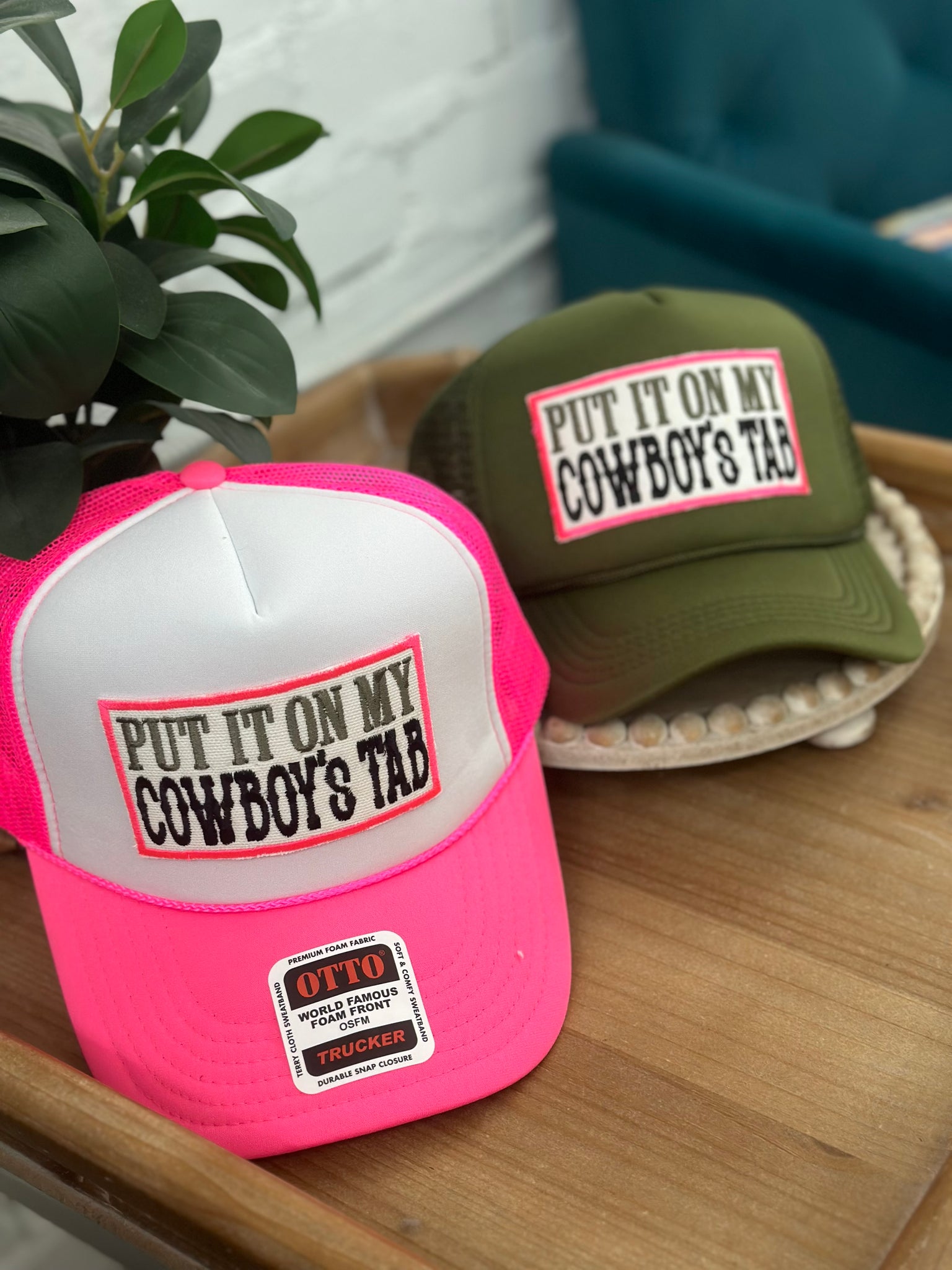 Put it on my Cowboy’s Tab Cap