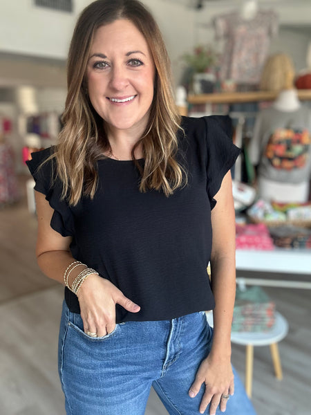 Ready to go Top in Black