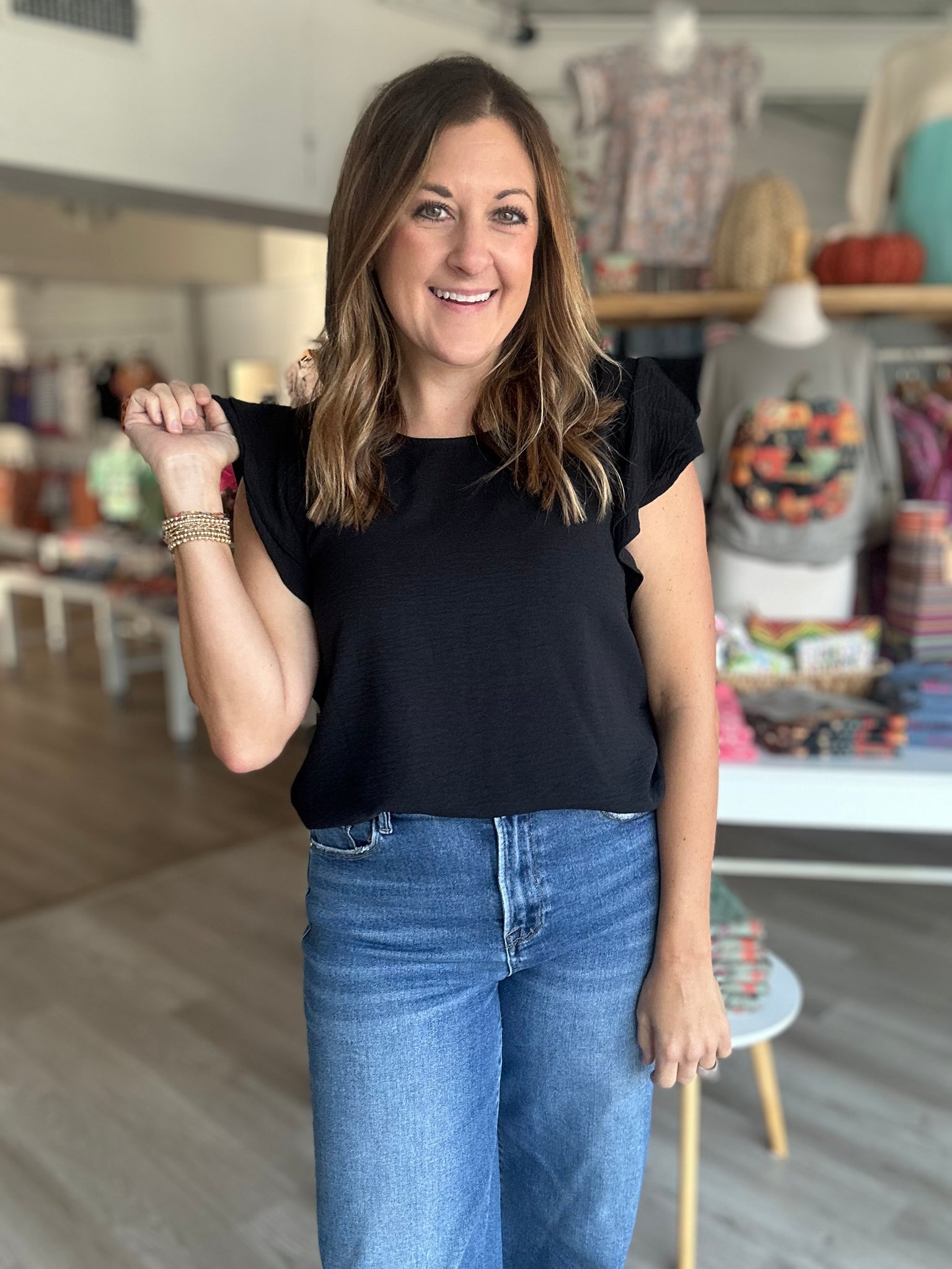Ready to go Top in Black