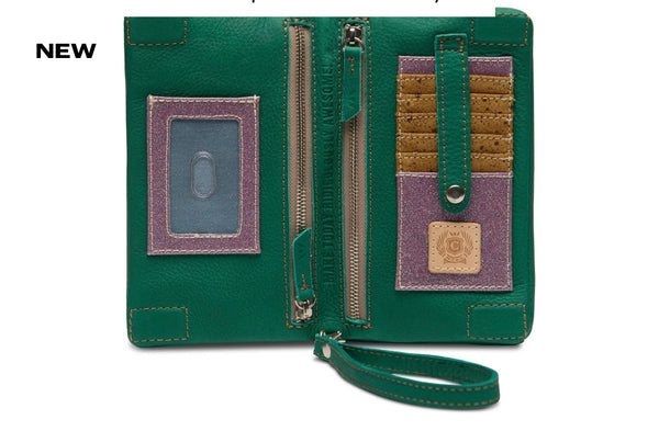 Teal Uptown Crossbody